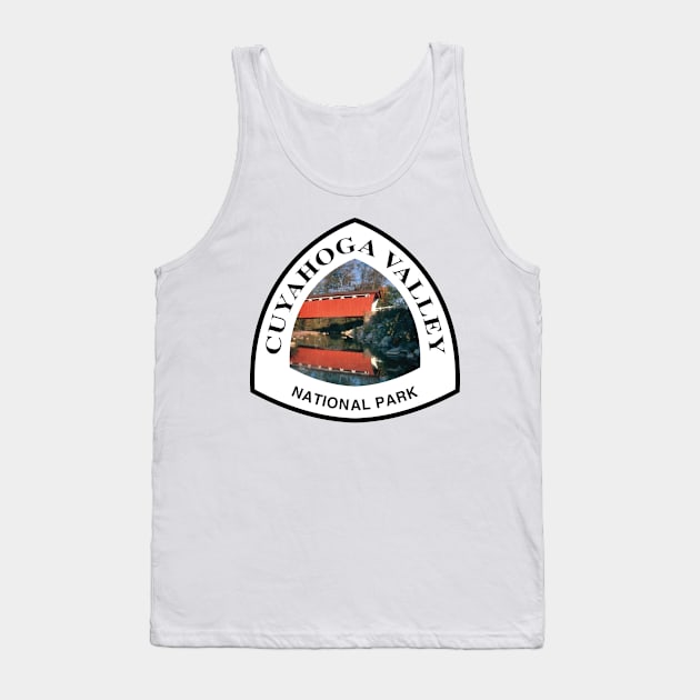 Cuyahoga Valley National Park shield Tank Top by nylebuss